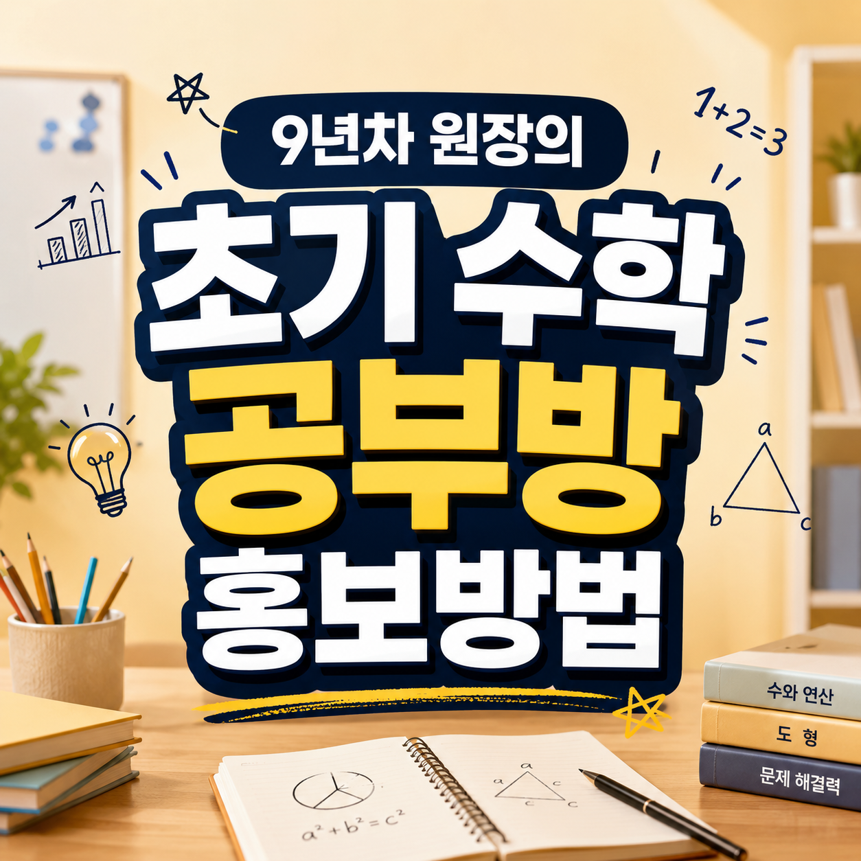 초기 수학공부방 홍보방법