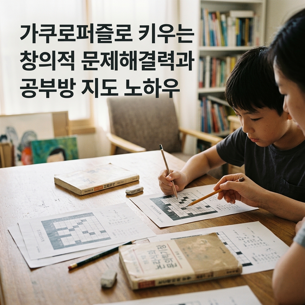 가쿠로퍼즐로 키우는 창의적 문제해결력과 공부방 지도 노하우