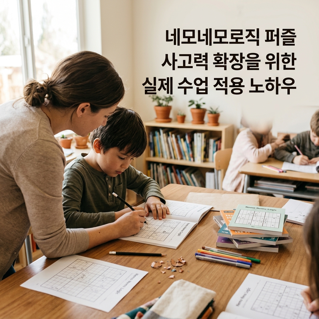 네모네모로직 퍼즐 사고력 확장을 위한 실제 수업 적용 노하우