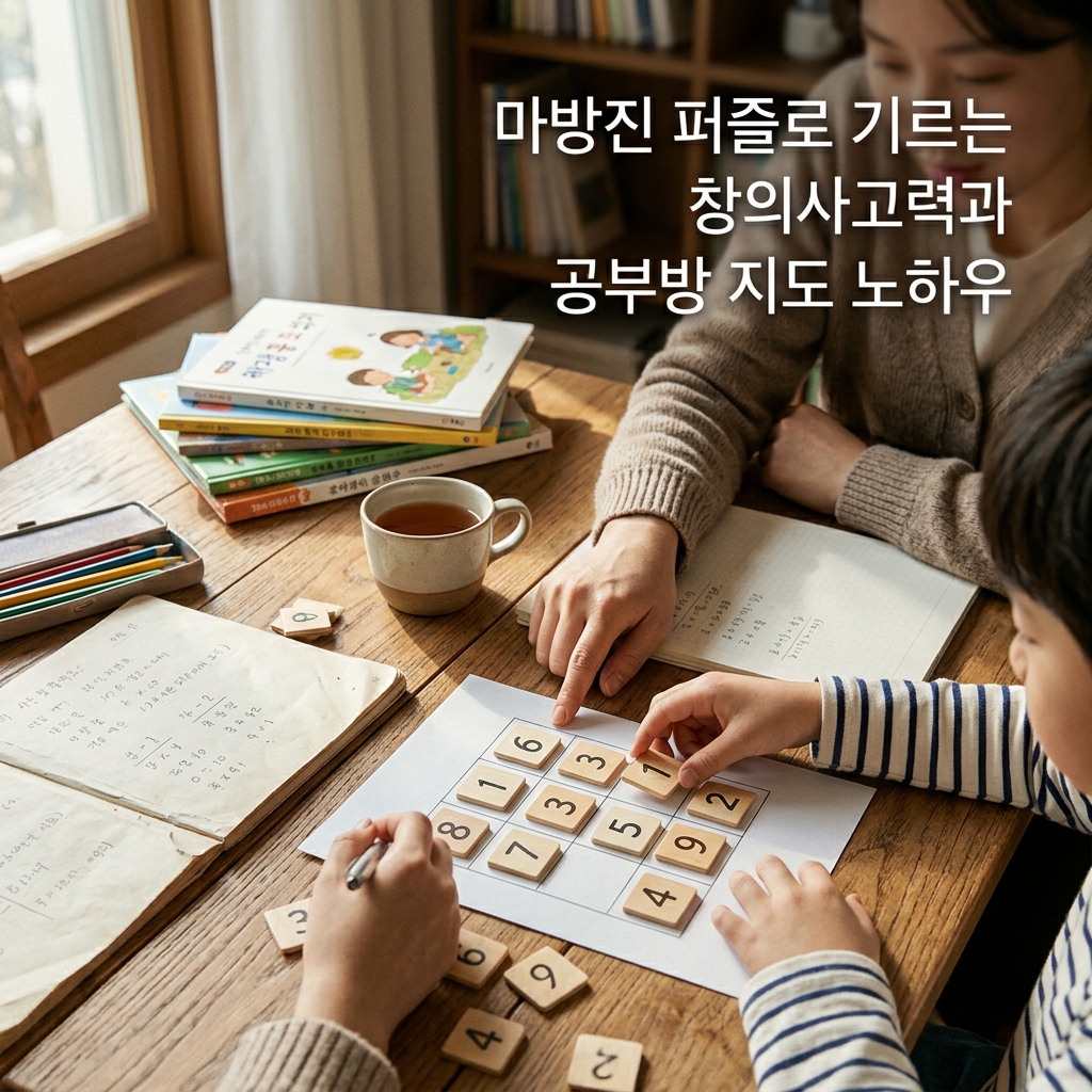 마방진 퍼즐로 기르는 창의사고력과 공부방 지도 노하우