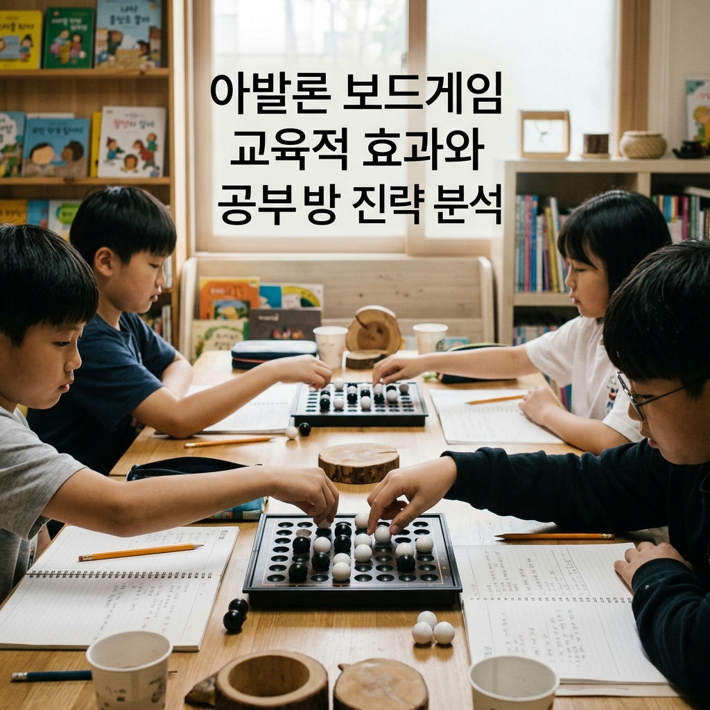 아발론 보드게임 교육적 효과와 공부방 지도 전략 분석